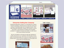 Tablet Screenshot of enterprisebox.com